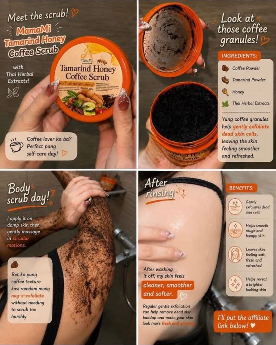 Tamarind Honey Scrub