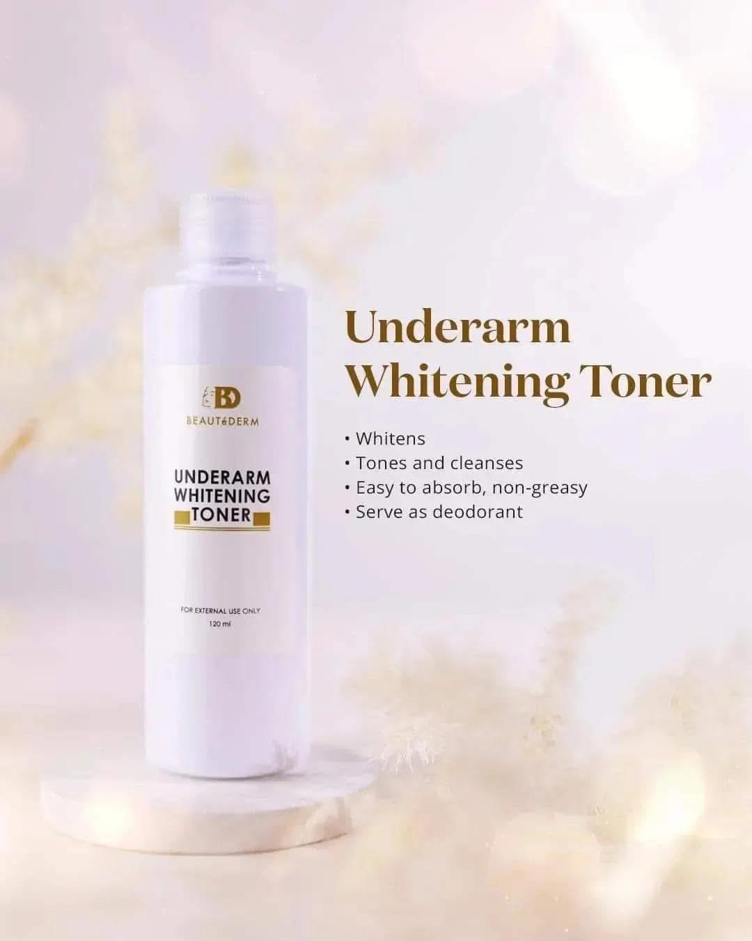 Beautederm Underarm Toner and Cream