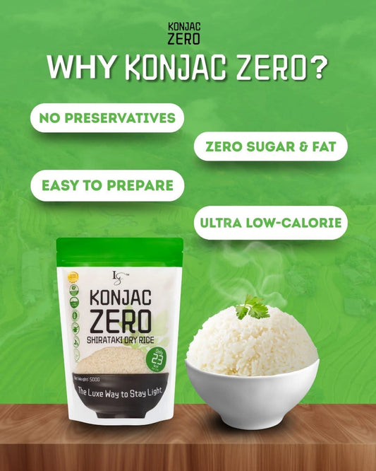 Luxe Slim Konjac Zero (1kilo / 500g)