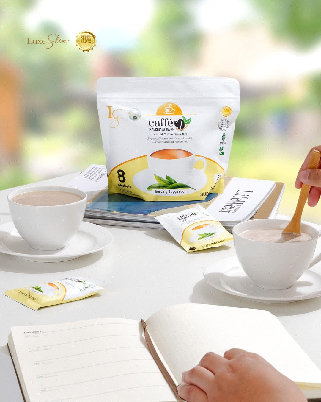 Luxe Slim Decaf (8 sachet)