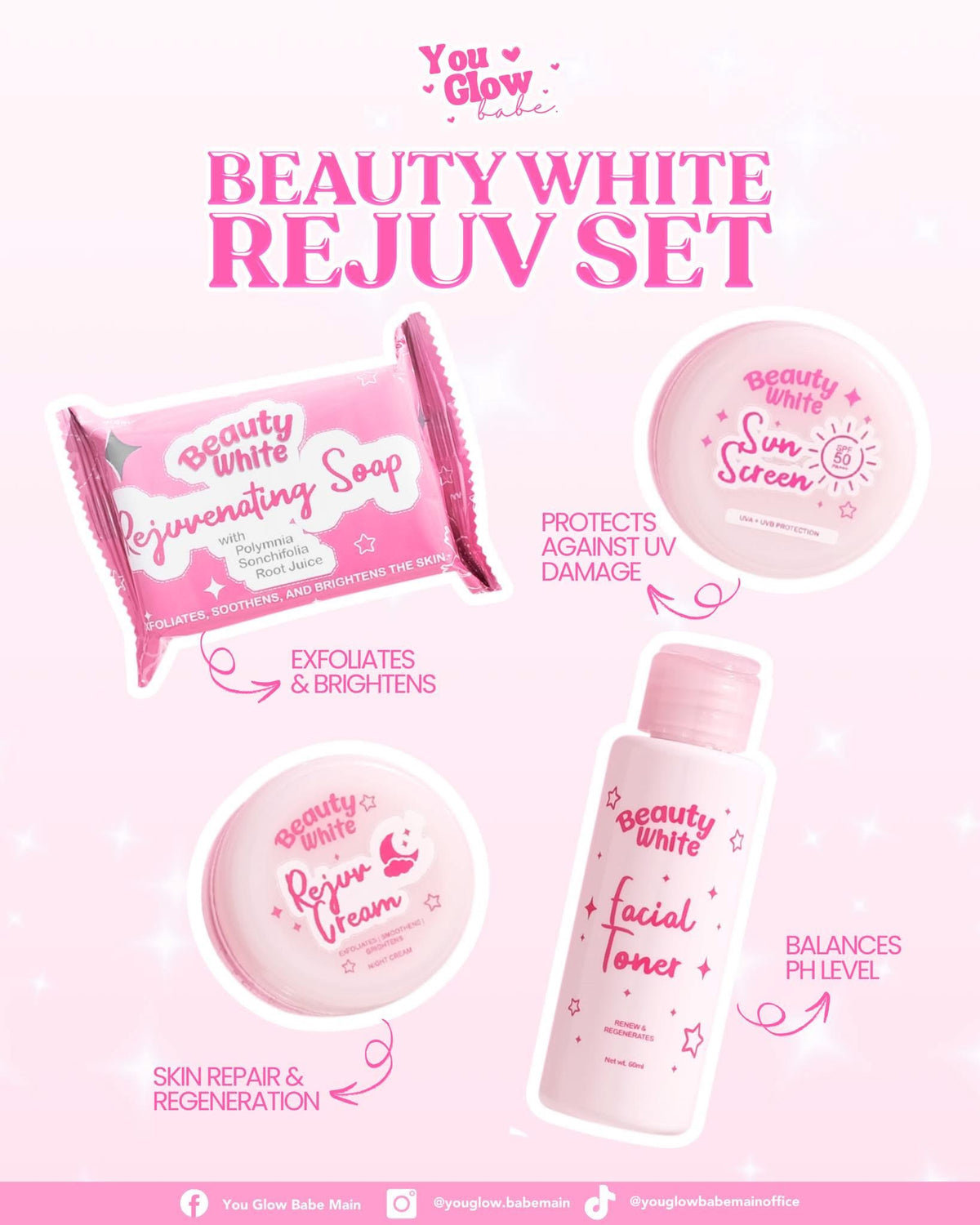 Beauty White Rejuv Set