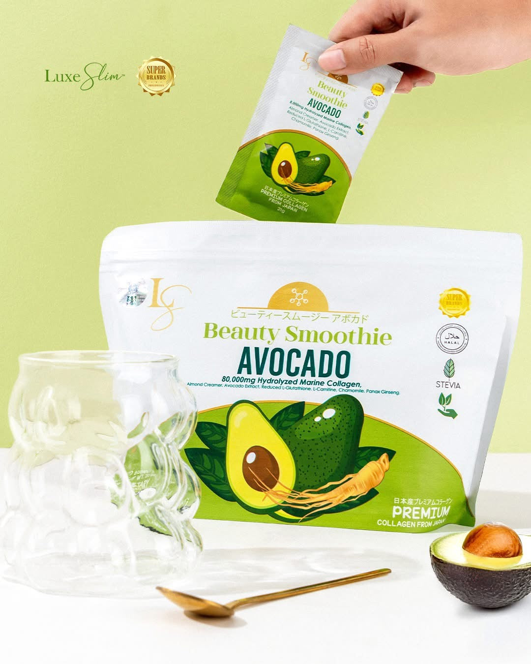 Luxe Slim Avocado (8 sachet)